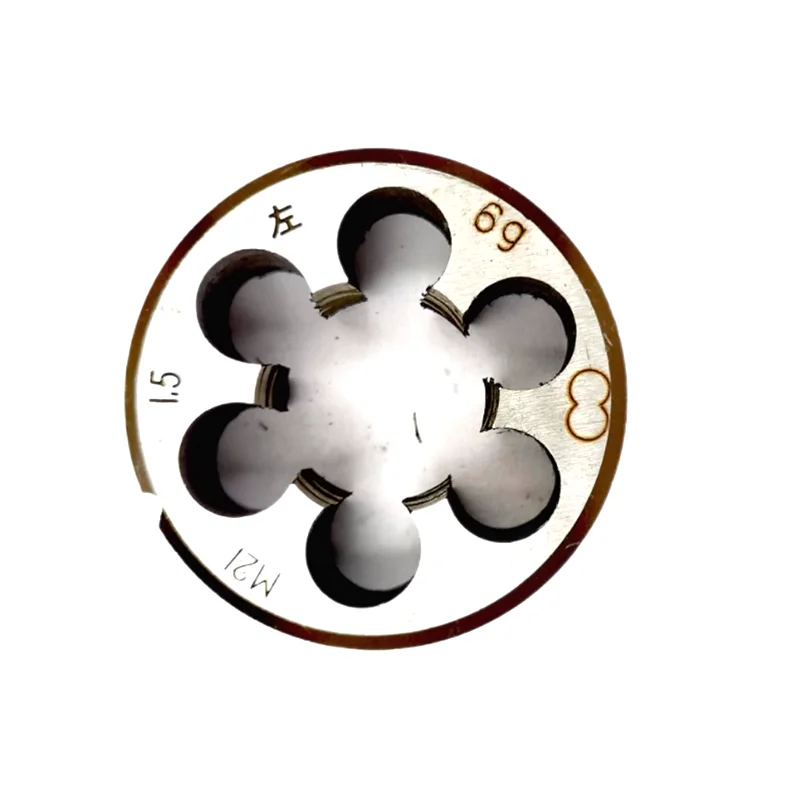 YRFL HSS 1 шт. Метрическая резьба правая левая круглая штамповка M21 M22 M23 X2 x 75x1 5X1 25x0 75x0 5