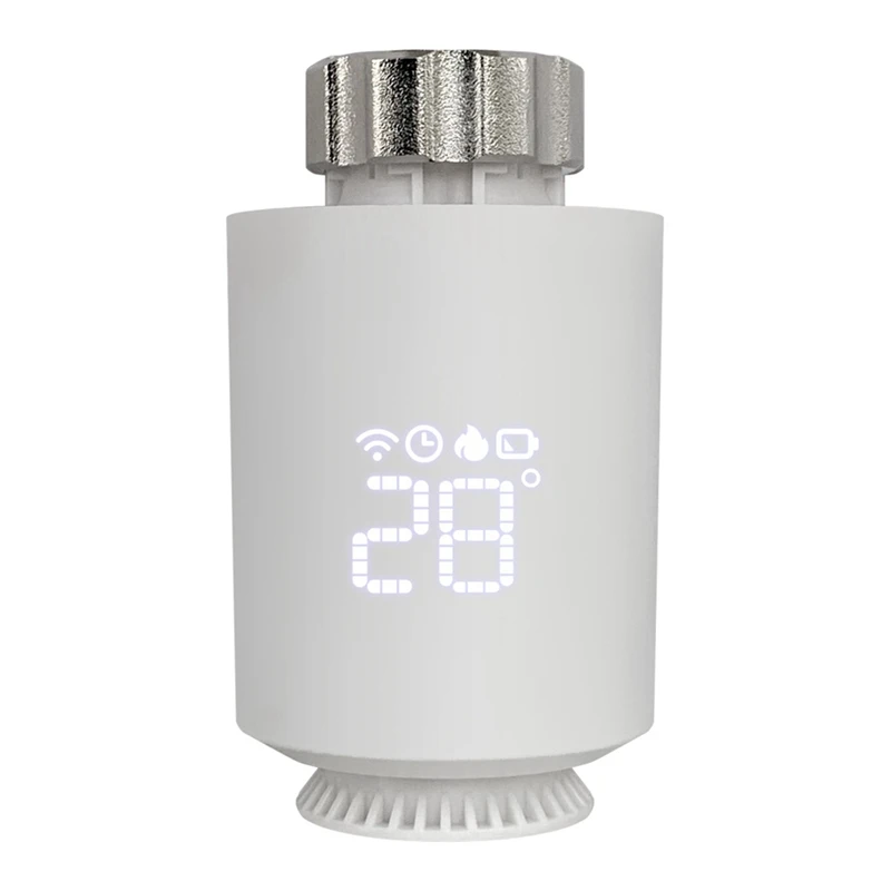 

Tuya Zigbee Thermostat Radiator Actuator Temperature Controller Valve Thermostatic Valve For Al-Exa Google Home