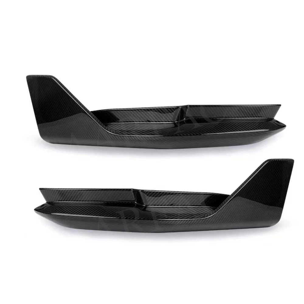 Задние сплиттеры из АБС-пластика Canards для BMW 3 Ser G80 M3 2021 + задний бампер диффузор