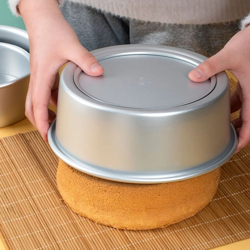 

2/4/6/8/10inch Aluminum Chiffon Cake Mold Nonstick Food Cake Pan DIY Round Cake Bakeware Home Kitchen Baking Cake Mold Pan