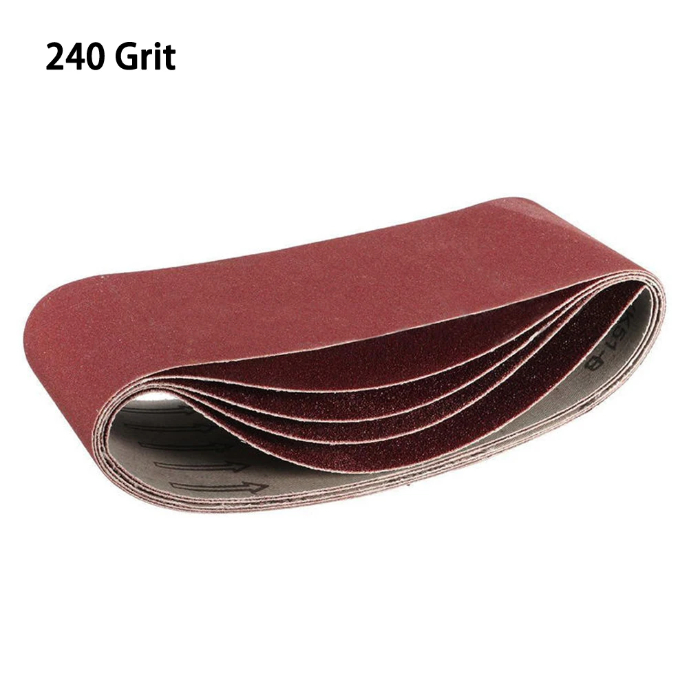 

5PCS 75×457mm Sanding Belts Polishing Grinding Woodworking Sandpaper Abrasive Tool Accessories Herramientas Lixadeira Chainsaw