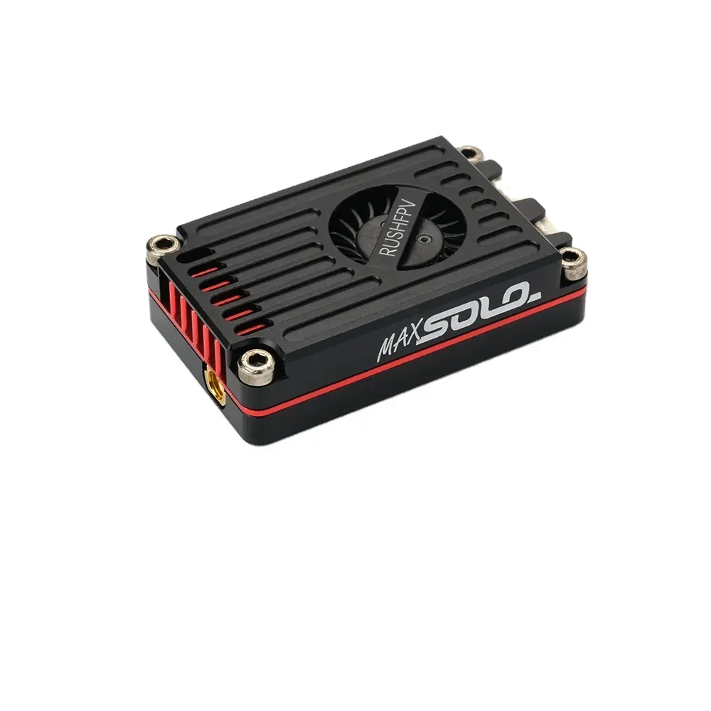 RUSHFPV rush solo max VTX 2 5 Вт видеопередатчик мощный корпус с ЧПУ внутренний вентилятор FPV