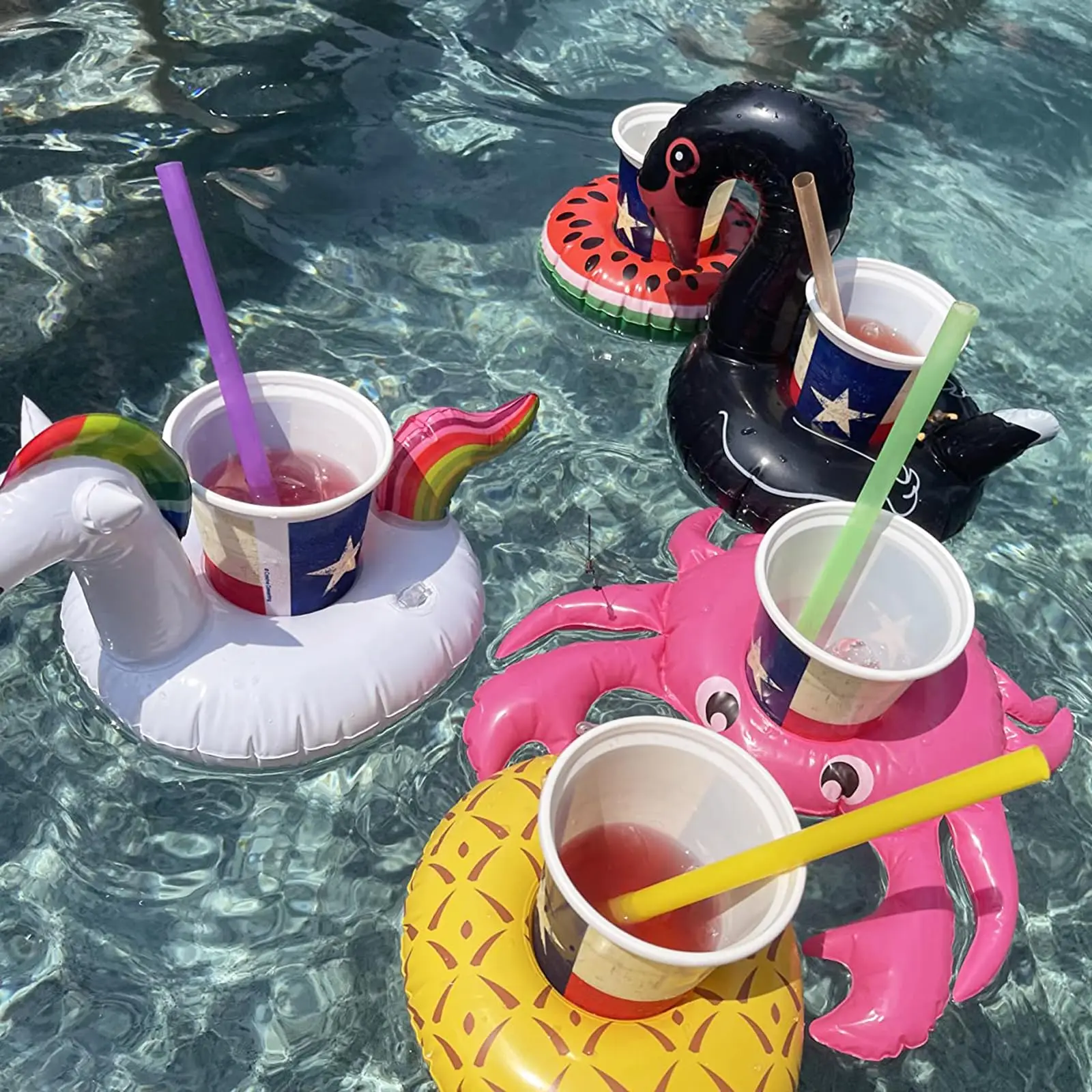 Подставка для напитков вращающийся держатель бассейна аксессуары Гавайского