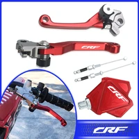 for honda crf250r crf450r crf250x crf450x crf 250 450 r x dirt bike brake clutch levers stunt clutch easy pull cable system set