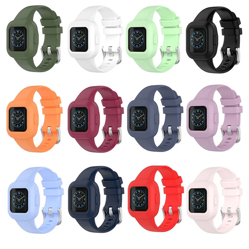 Браслет для часов Garmin Fit JR3, ремешок на запястье для Garmin Vivofit Jr.3, детский умный резиновый браслет Correa