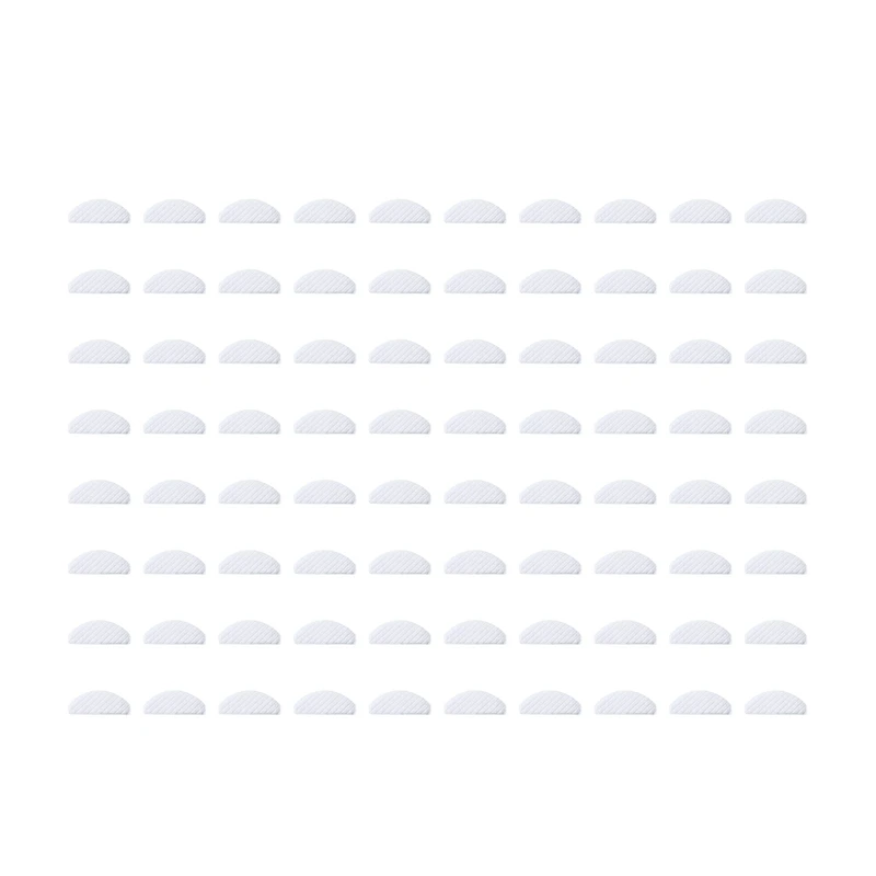 

For Ecovacs Deebot Ozmo T8 Sweeping Robot 80Pcs Disposable Rags Spare Parts Mopping Pads Accessroies