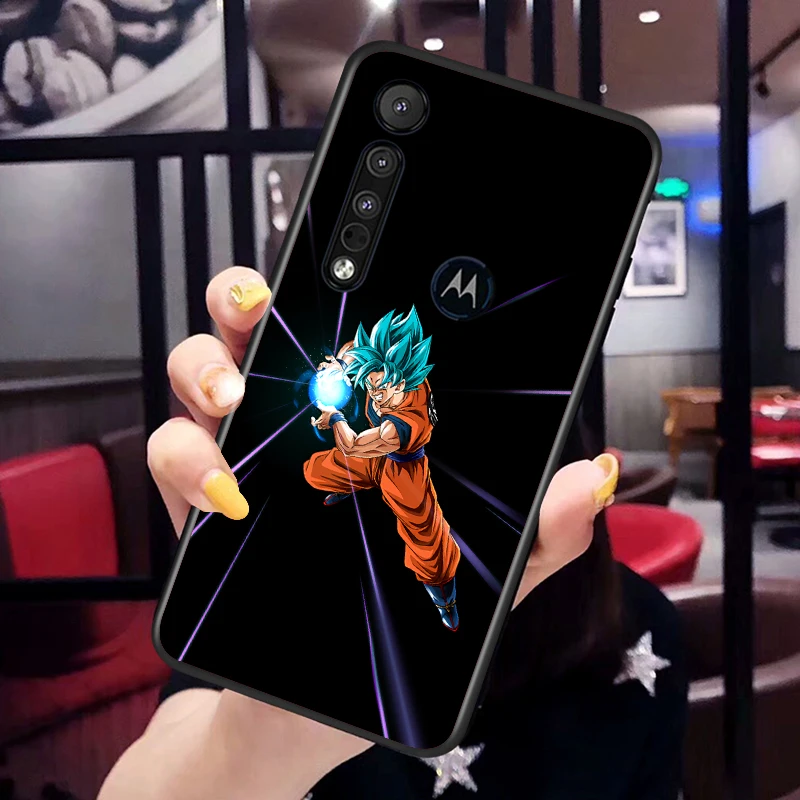 goku the dragon ball for motorola moto g g60 g60s g50 g40 g9 g10 e7i e6s power edge 20 e20 2021 x3 s pro black phone case free global shipping