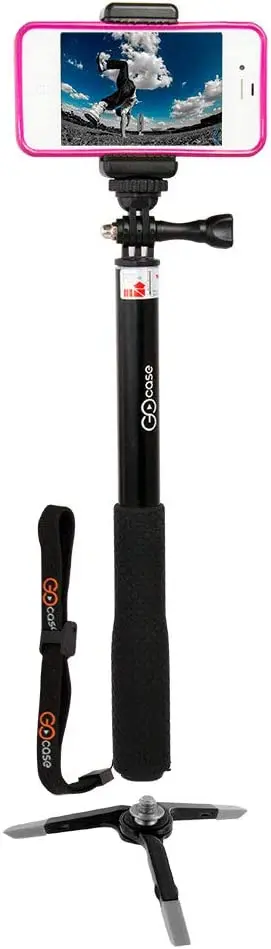 

Kit para Vídeo Conferência Bastão Selfie PRO-POLE para Smartphone + Micro tripé JOBY