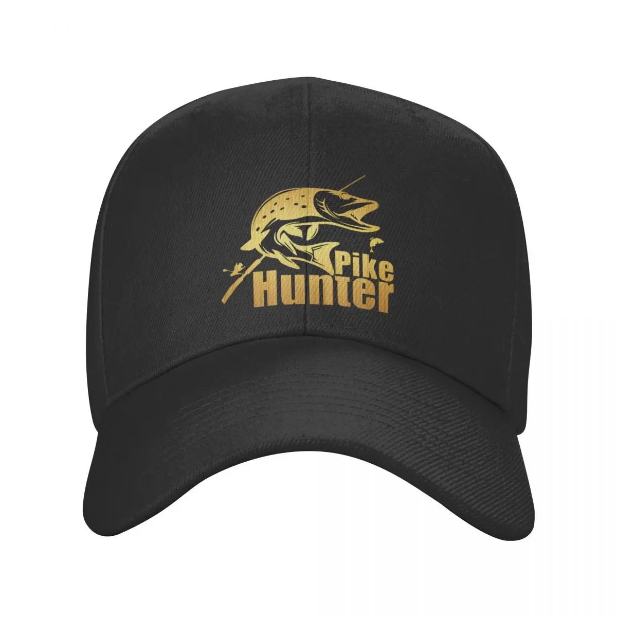 

New Classic Pike Hunter Fish Baseball Cap Women Men Adjustable Unisex Fishing Fisherman Dad Hat Summer Spring Caps Snapback Hats