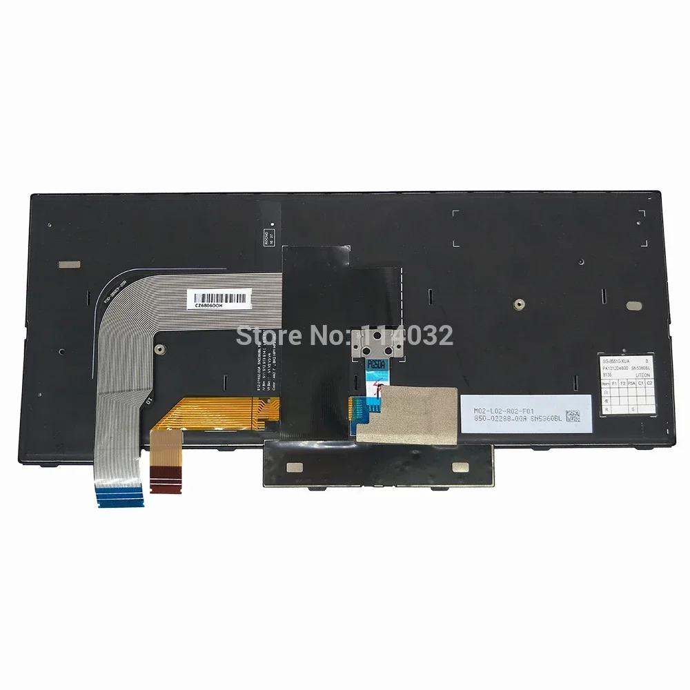 Клавиатура с подсветкой США для Lenovo T470 20JM 20JN T480 A475 A485 T460S английские
