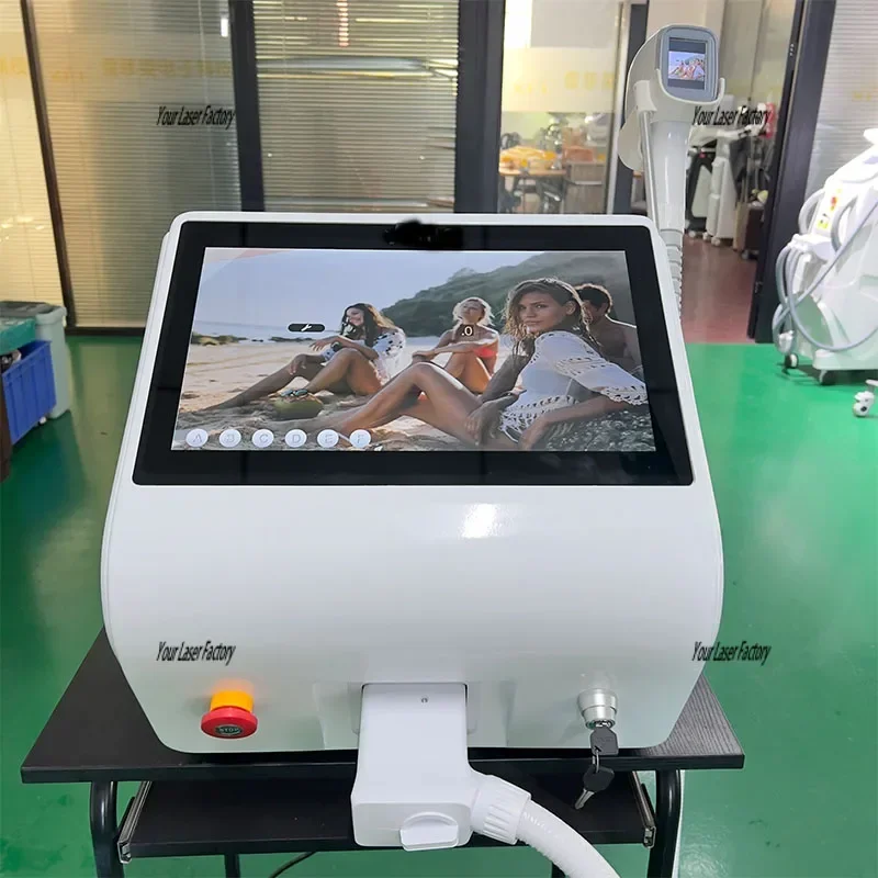 2024 Nieuwste 808 нм Диодный лазер Ijs Platina Онтрирующий аппарат 755 1064 Haar Verwijderen Laser