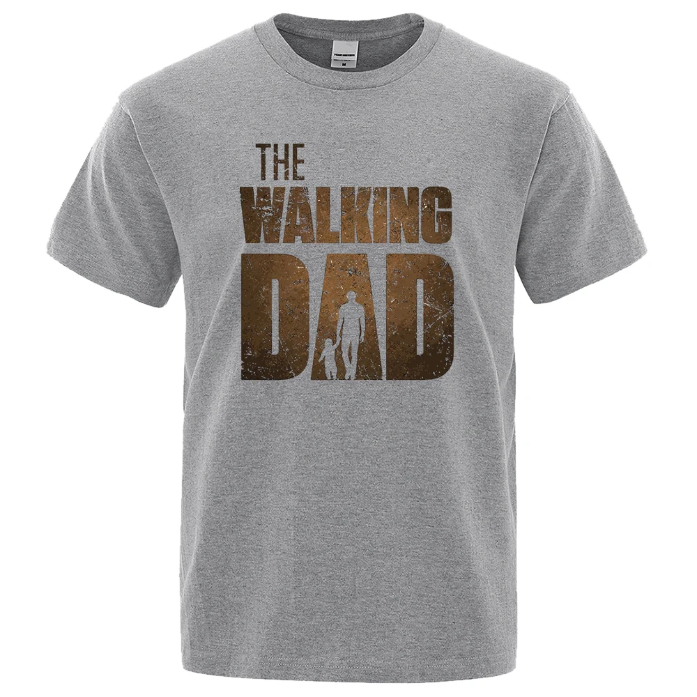 

Negan The-Walking-Dad Funny Men T Shirts Printed 2021 Summer Hip Hop Tshirt High Quality Harajuku Brand Short Sleeve T-shirt