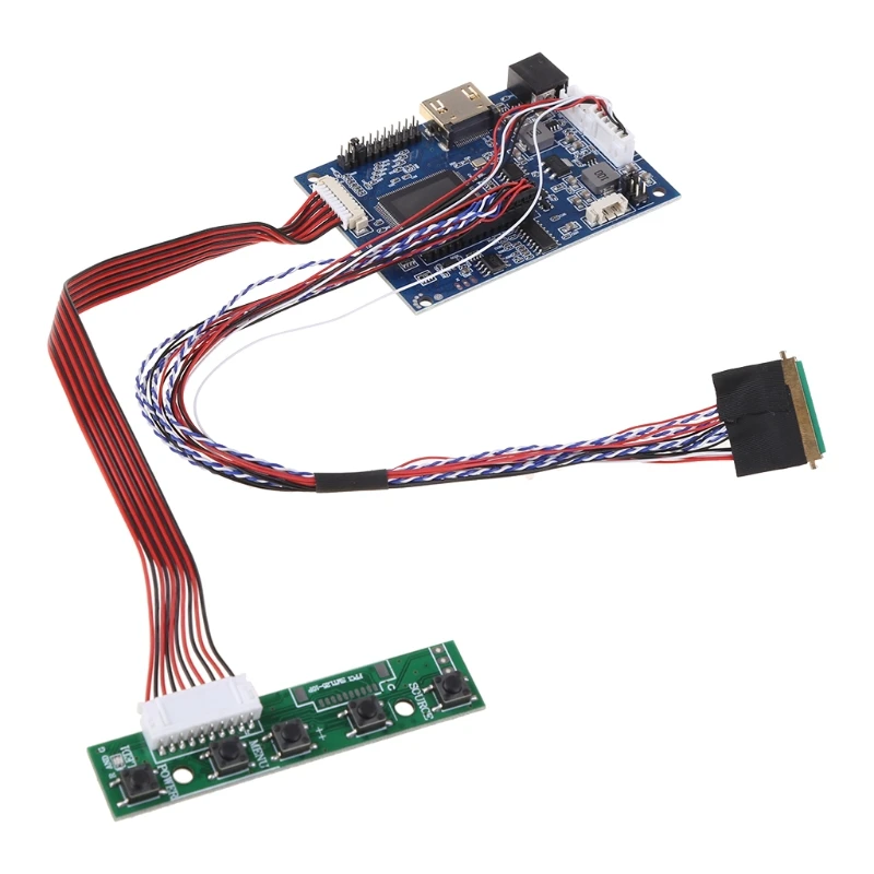 1 комплект Lvds контроллер плата драйверная 40 штырьковый кабель для Raspberry PI 3 LP156WH2 TLA1