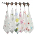 5 шт., детское полотенце из муслина, из хлопка