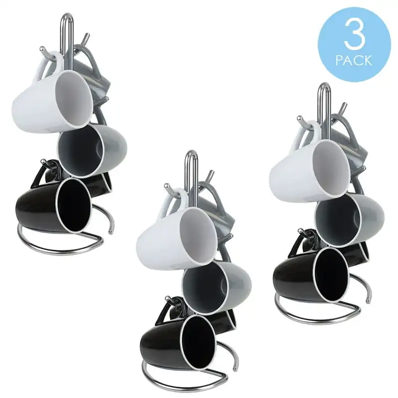 

Collection 6 Hook Steel Mug Tree, Satin Chrome Tazos Sailor moon Chalice Tazas perzonalizadas Stainless steel mug Water bottles