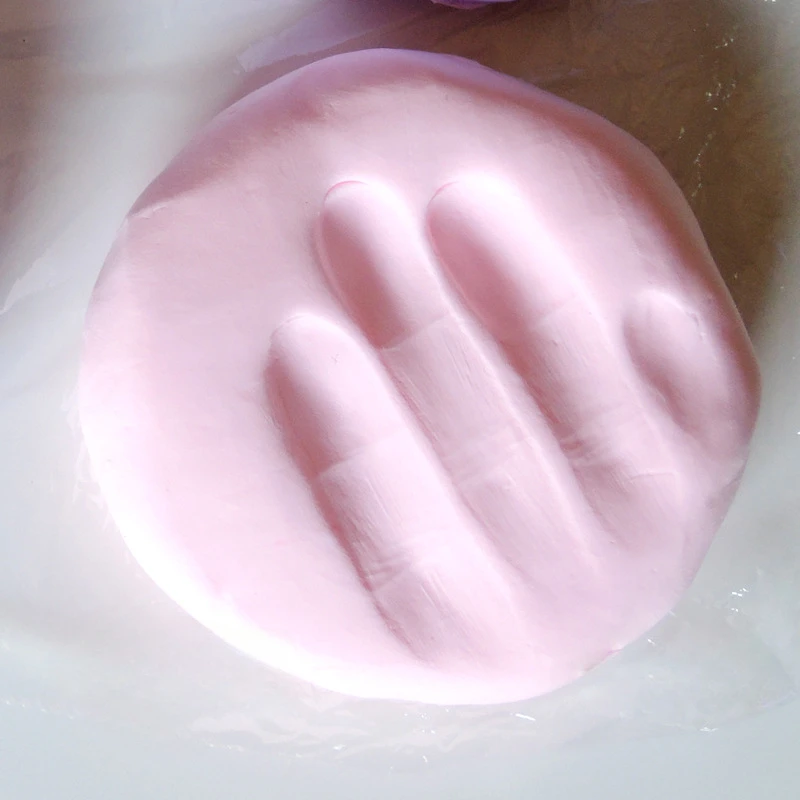 Детские отпечатки рук и ног для детей цветная глина на 100 день годовщины