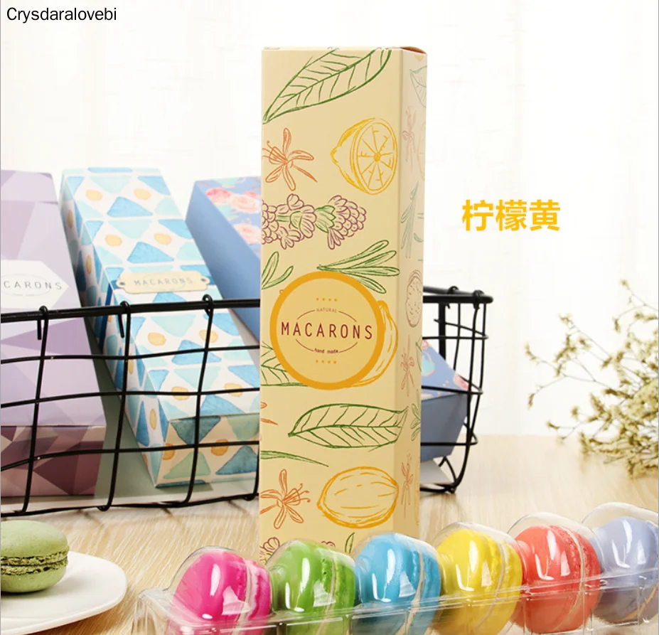 Макарон упаковка коробки для выпечки инструменты торт коробка шоколада Маффин