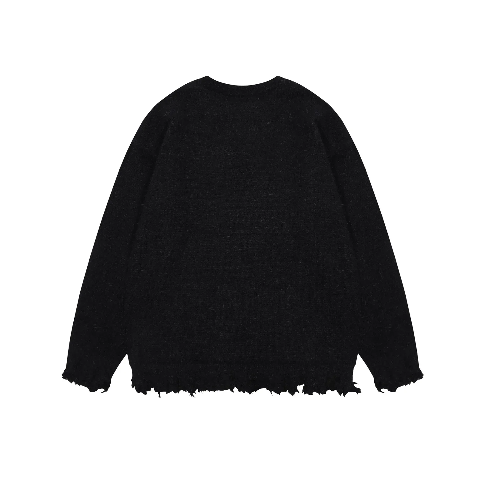 Модный вязаный пуловер в американском стиле для мужчин и женщин повседневный