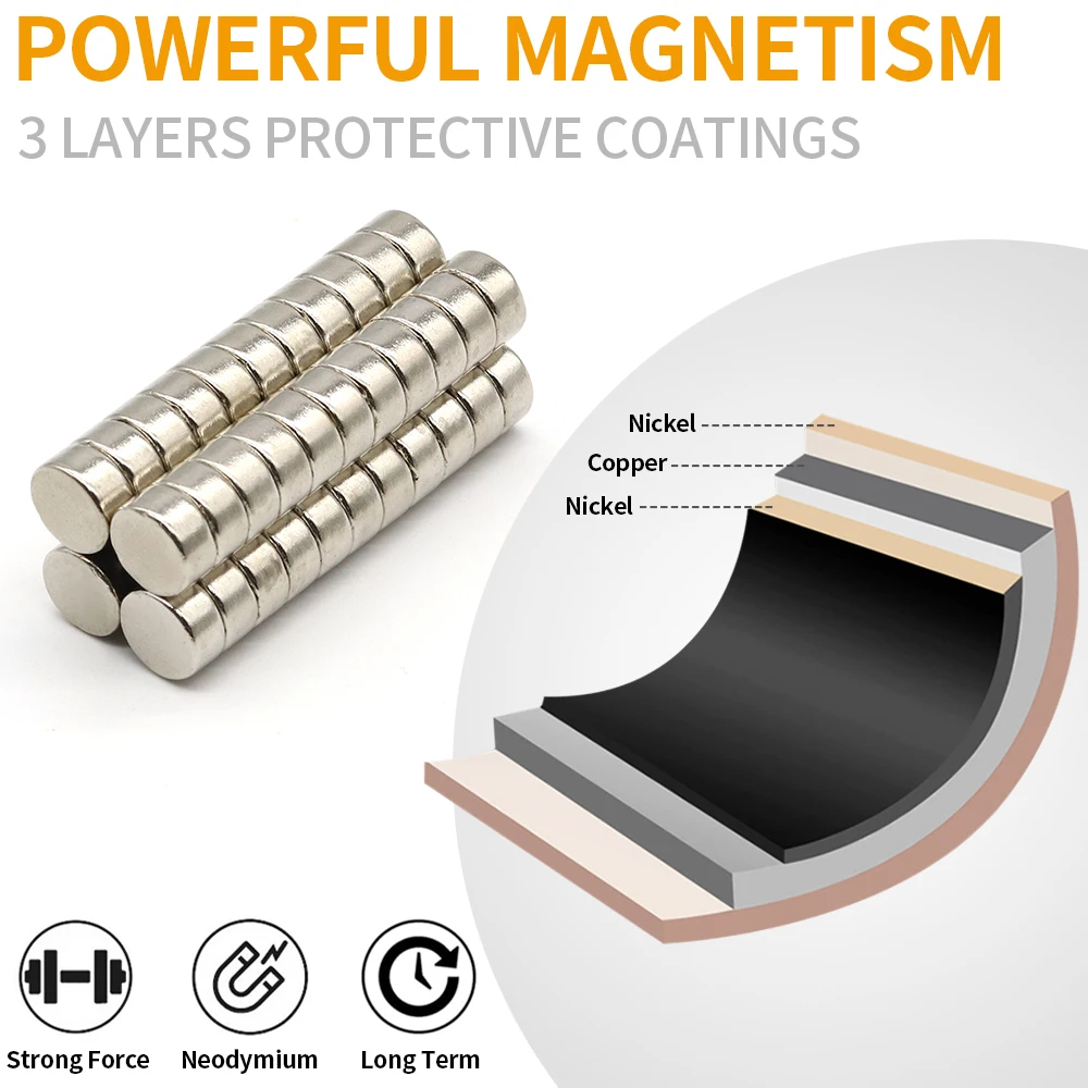 Неодимовый магнит 10x5 2/5/10 шт