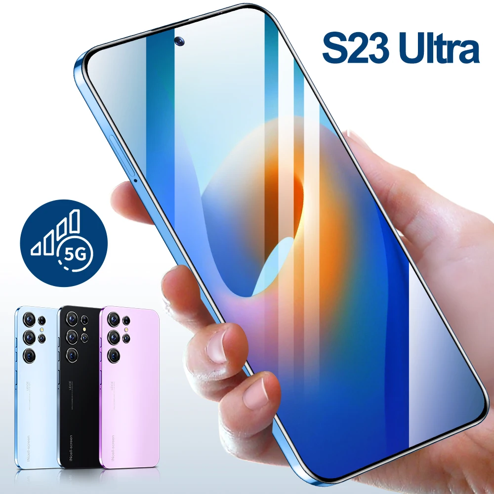 

Смартфон S23 Ultra на Android, экран 7,3 дюйма, 16 ГБ + 1 ТБ
