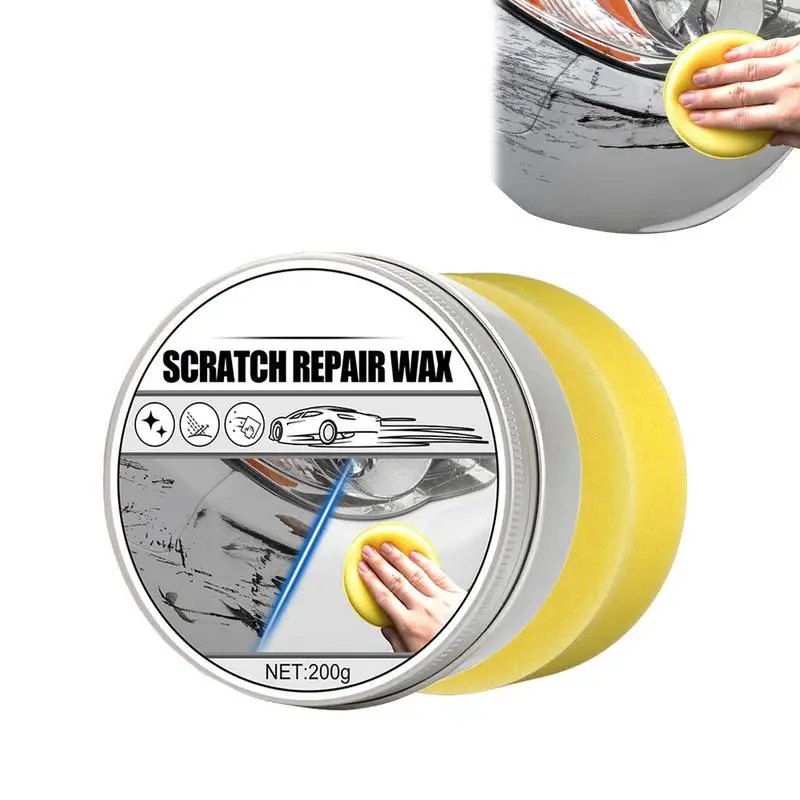 

Car Wax Polish Scratch Remover Heavy Duty Car Wax Solid For Cars Carnauba Paste Car Wax Removes Deep Scratches And Stains