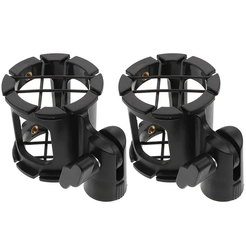 

2Pcs Honeycomb Microphone Holders Microphone Anti-vibration Mic Shockmounts