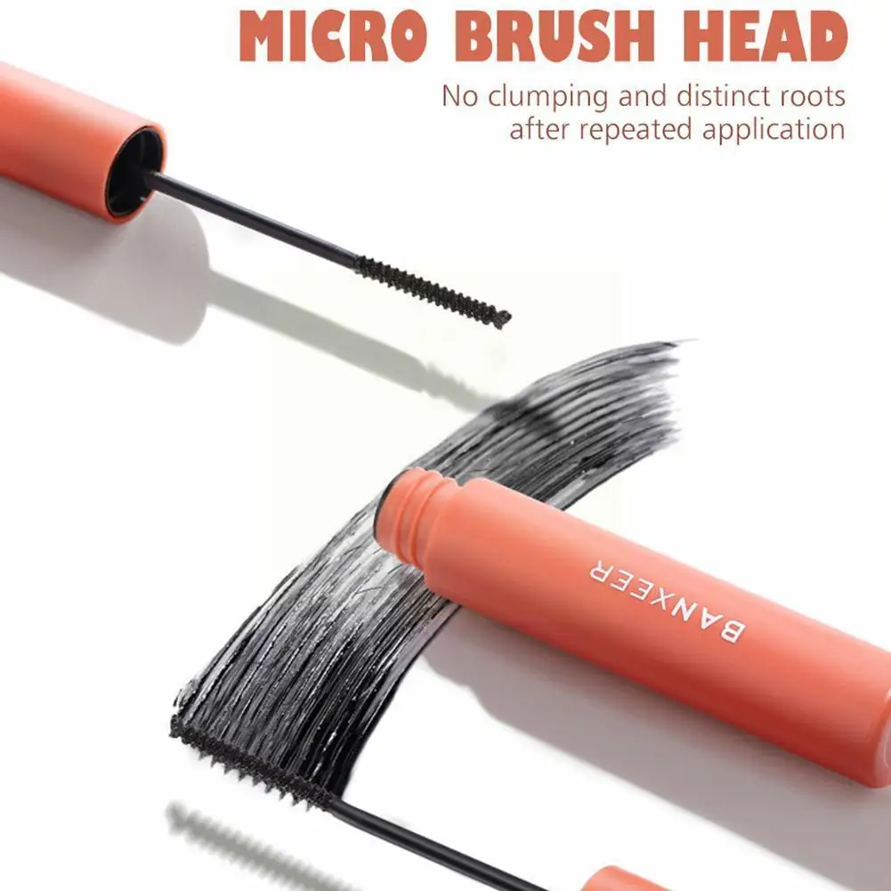 

Ultra-fine Eyelashes Long Mascara 4d Silk Fiber Waterproof Curling Extension Cosmetics Makeup Mascara Volume Female N9w7