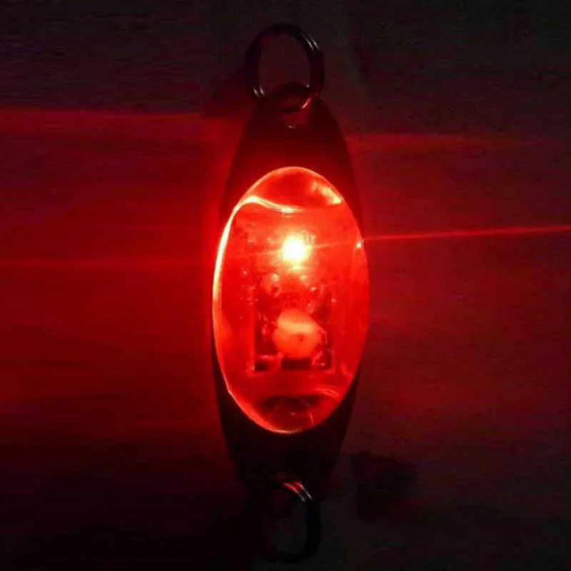 

1pcs Fishing Bait Luminous Lure Flashlight Attracting Fish Sports Deep Drop Underwater Mini LED Fishing Lure Eye Shape Squid
