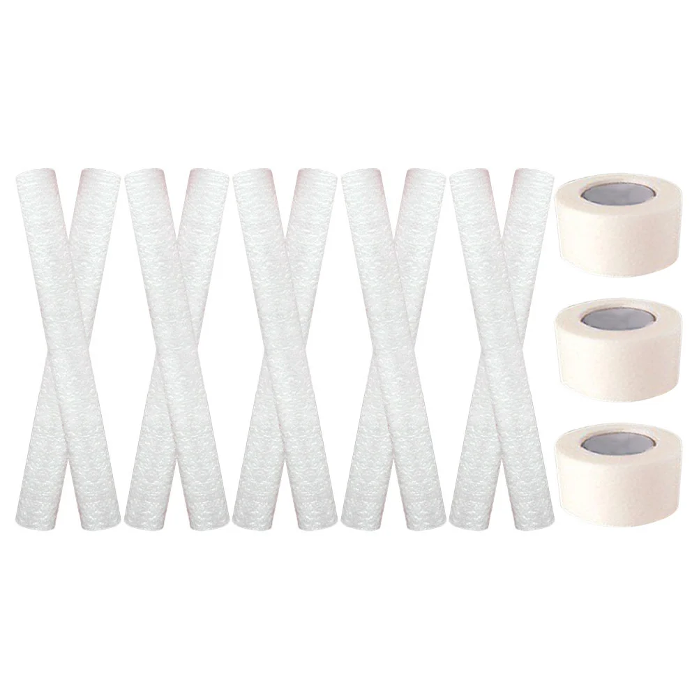 

10pcs Dog Ear Stand Puppy Fixed Support Correction Foams Rods with Tapes