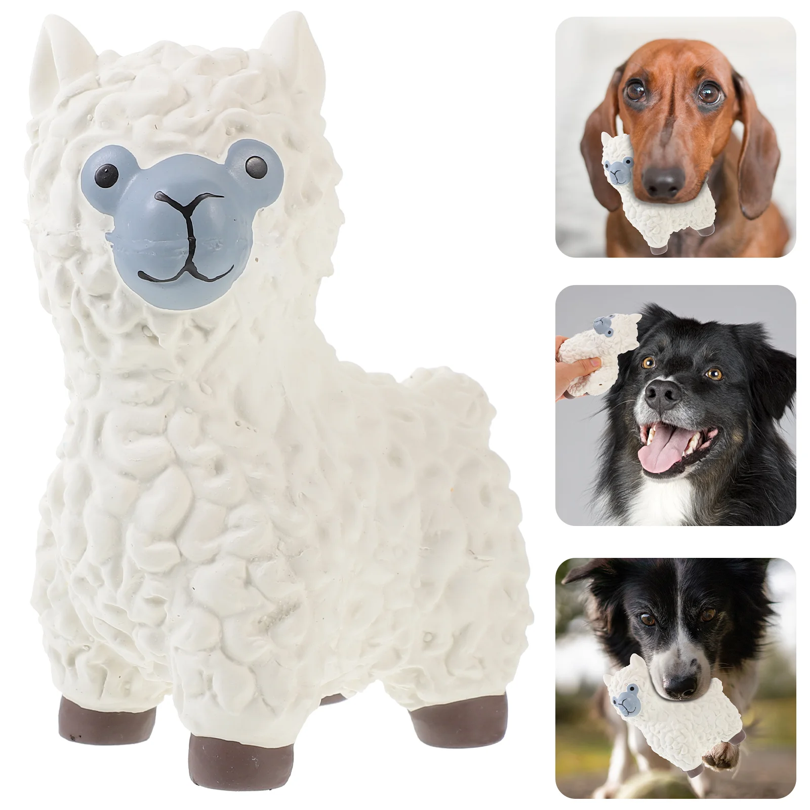 

Cartoon Animal Shape Molar Toy Puppy Squeaky Toy Latex Toy Funny Dog Latex Plaything