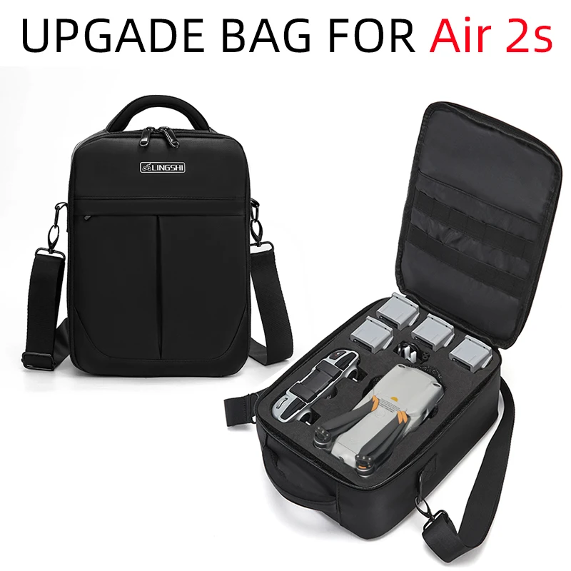 2022 DJI Mavic Air 2S Portable Shoulder Bag Carring Travel Case Storage Drone Accessories | Электроника