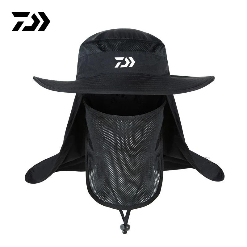 

2022 Daiwa Fishing Cap High Quality Unisex Fishing Sports Cap Outdoor Breathable Waterproof Quick-drying Sunscreen Fishing Caps