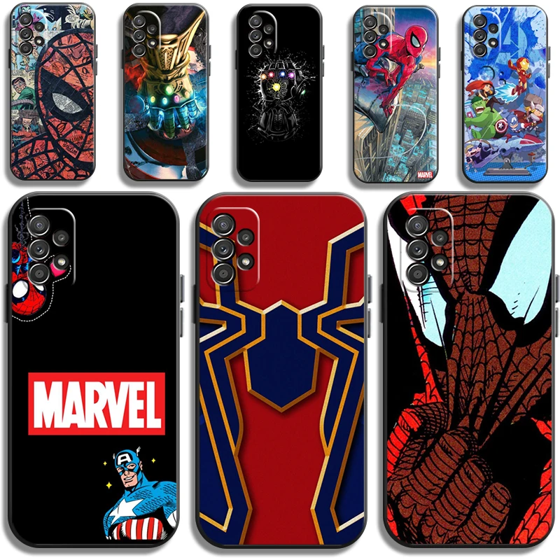 

Marvel Iron Man Phone Cases For Samsung Galaxy A21S A31 A72 A52 A71 A51 5G A42 5G A20 A21 A22 4G A22 5G A20 A32 5G A11 Cases