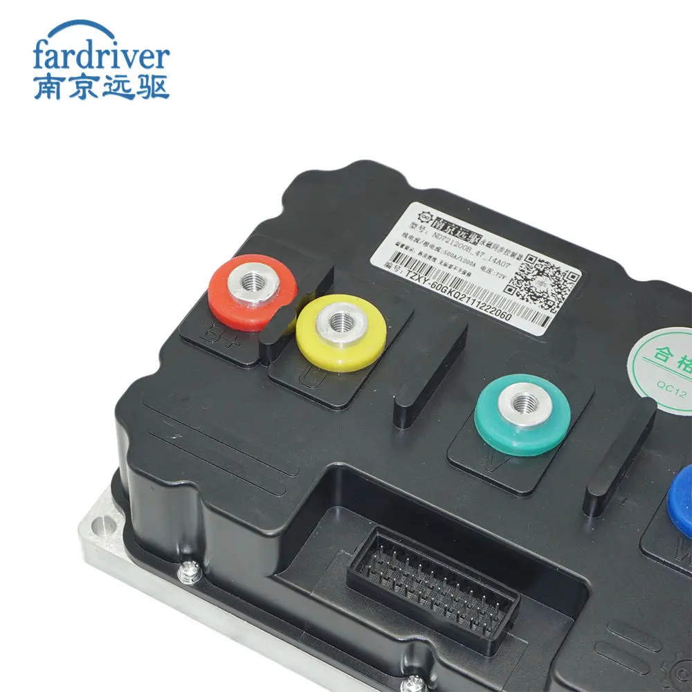 Фото Контроллер FarDriver ND961200 600A синусоидальный с Bluetooth и USB для электросамокатов, мотоциклов и двигателей BLDC 8-12 кВт №5
