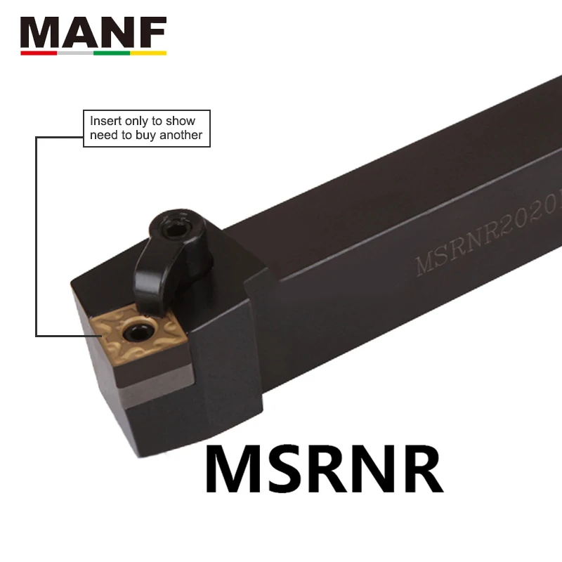 

MANF MSRNR-2020K12 Turning Tools Holder Lathe Machining Cutter Arbor External Turning Tools holder Metal Cutters SNMG Insert