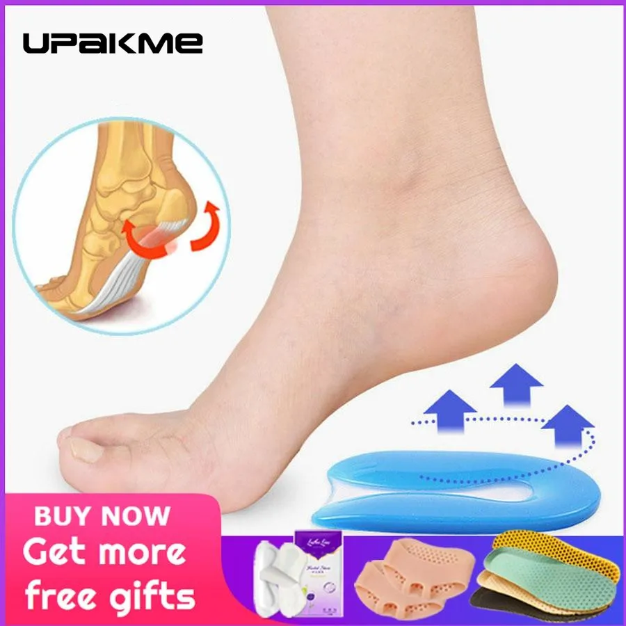 

Подошвенные вставки для обуви UPAKME, U-образные, защита каблука от фасциита, стельки для мужчин и женщин