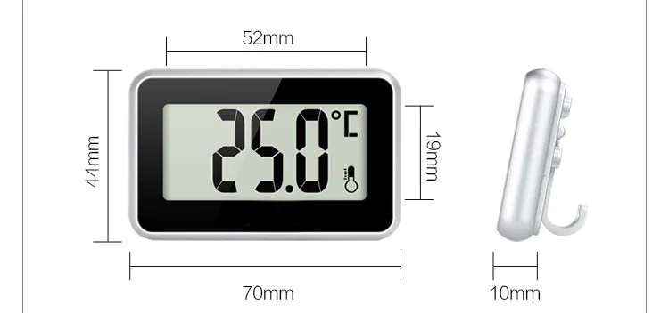 Electronic thermometer multi-purpose indoor and outdoor pharmacy high-precision freezer refrigerated cold storage waterproof