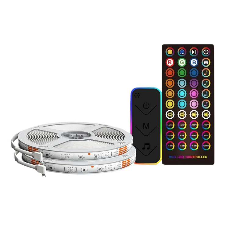 

Bluetooth LED Light Bar SMD 5050 Smartphone APP Music Sync RGB Light Bar With Remote Control For TV Party 40M