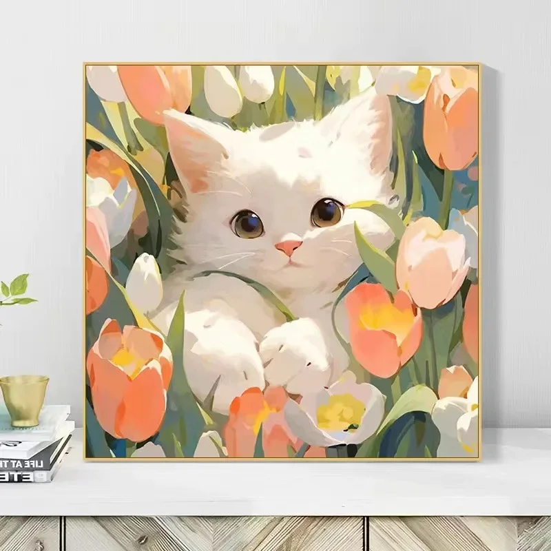 

2027961 Digital oil painting art oil mountain art oil painting living room floor decorative painting