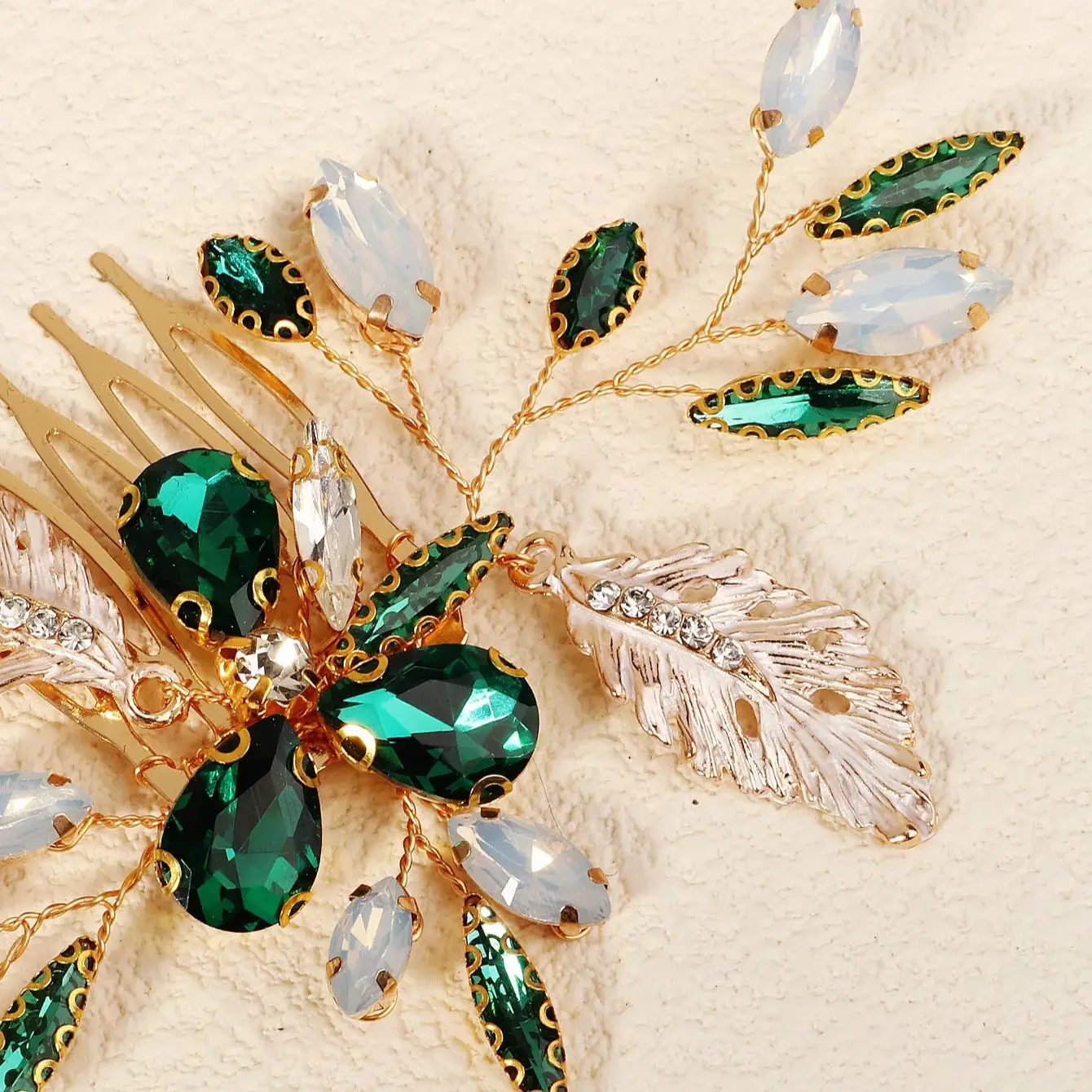 Miallo очаровательные гребни для невесты Rhinstone украшения волос женщин Свадебные