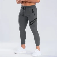 black gray mens sweatpants joggers running sports jogging pants skinny cotton fitness training autumn spring males pants 2022