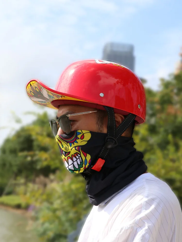 

Новый Винтажный ретро-стиль Casco moto rcycle Casco Moto Light Casco aperto Casco nero взрослый открытое лицо пол Casco cruiser