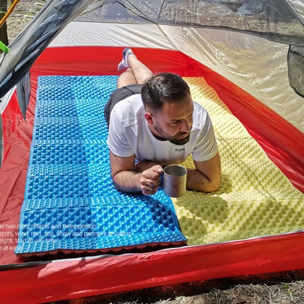 

Foldable Hiking Blanket Portable Travel Egg Nest Design Foam Bed Mattress Trekking Equipment Sleeping Pad Camping Mat
