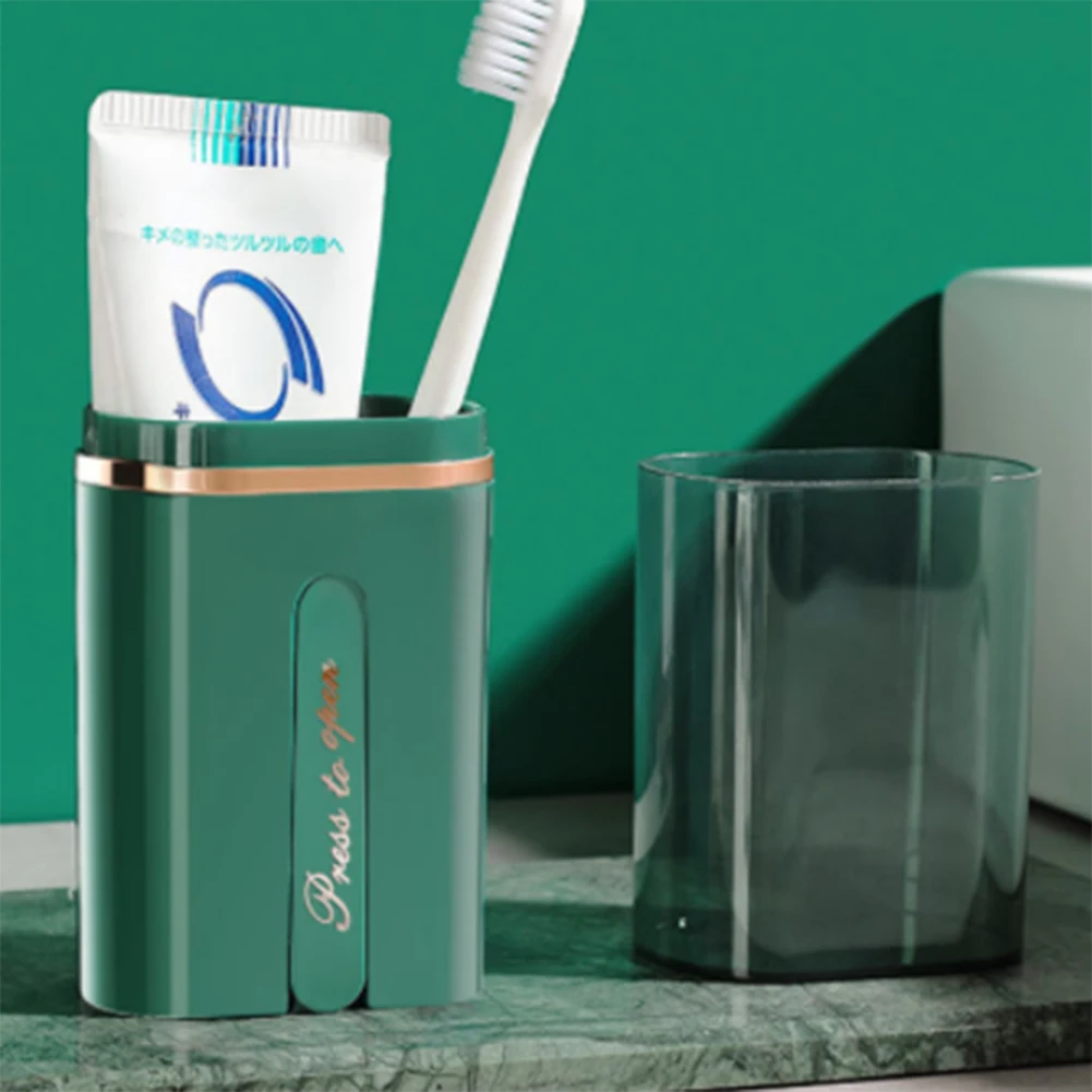

Настенный держатель для зубных щеток, портативный контейнер для хранения зубной пасты для дома, отеля
