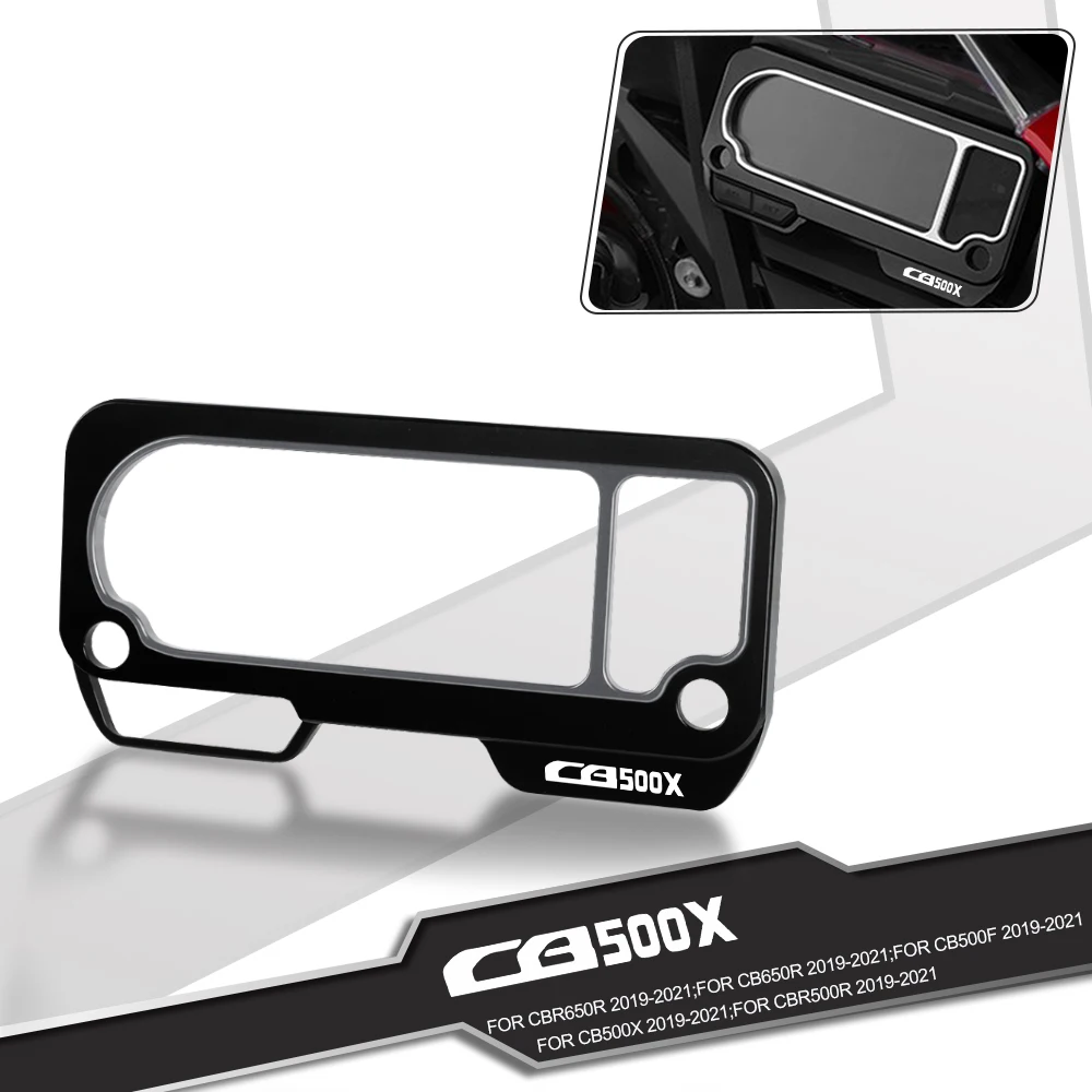 

CB500X Motorcycle ALUMINIUFrame Screen Instrument Meter Case Guard Cover For Honda CB500X CB 500 X CB500 500X 2019 2020 2021