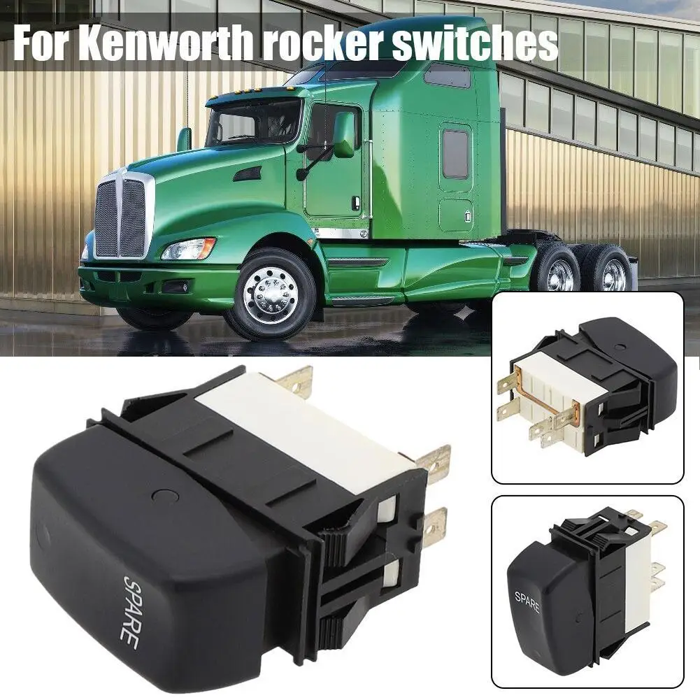 

Black Rocker Switch Auto Rocker Switch For Kenworth T 660 P27-1123-007 P271123007 R5K0
