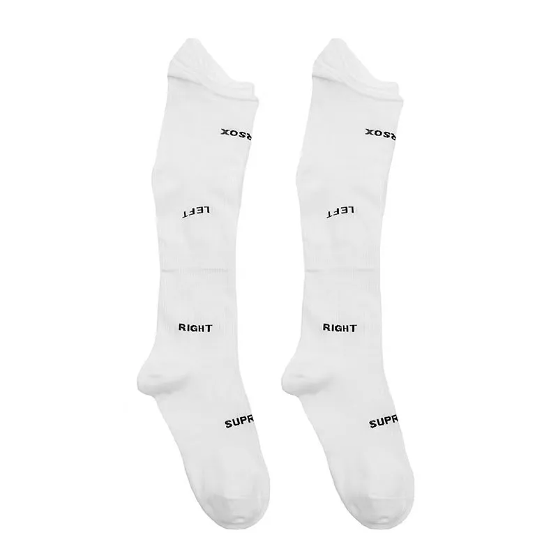 Ladies socks cute stitching stockings alphabet football socks men and women couple socks black and white tide socks images - 6