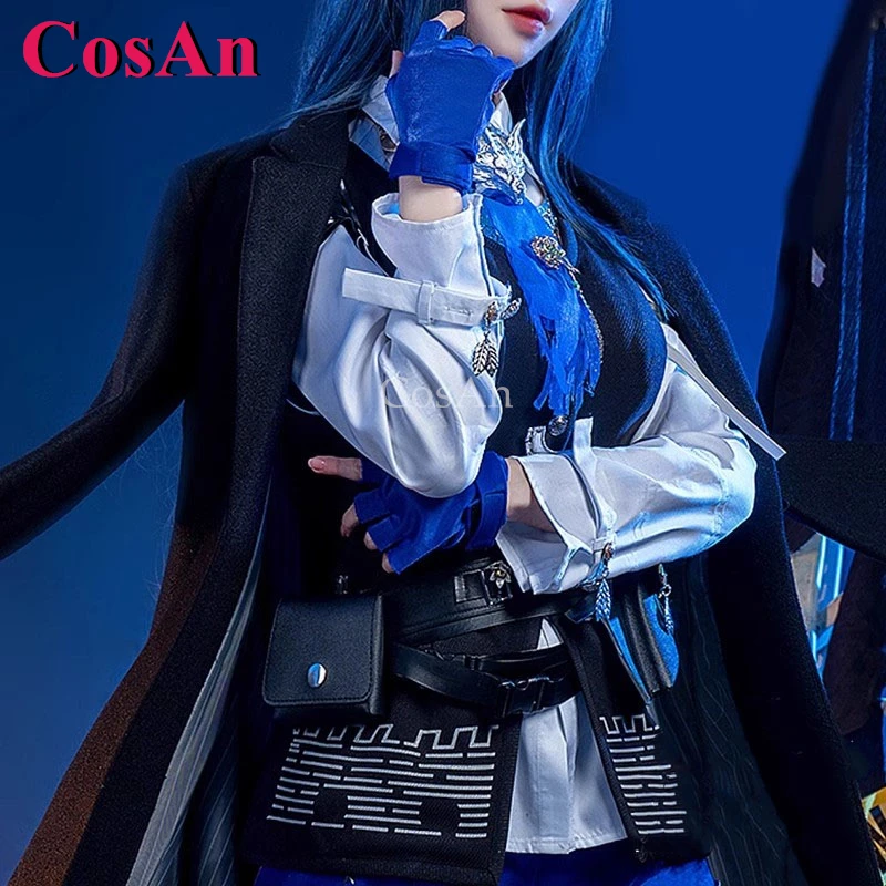 Фото Костюмы для косплея CosAn Game Arknights Texas The Omertosa, милые элегантные боевые униформы, одежда для ролевых игр на Хэллоуин, размеры S-XL №4