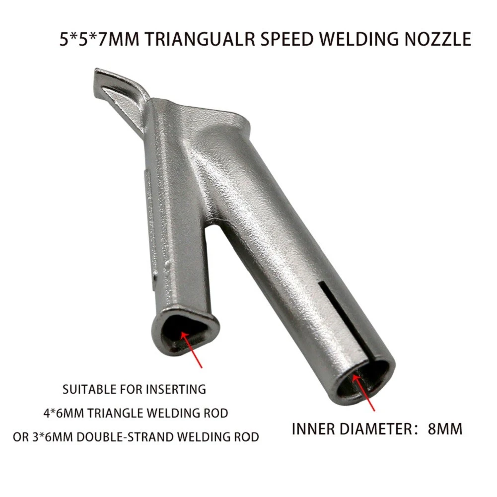 

High Quality Round Nozzle Welding Nozzle Plastic Welder Tip Standard Nozzle:5mm For Welding PVC Plastic Sheet Welding