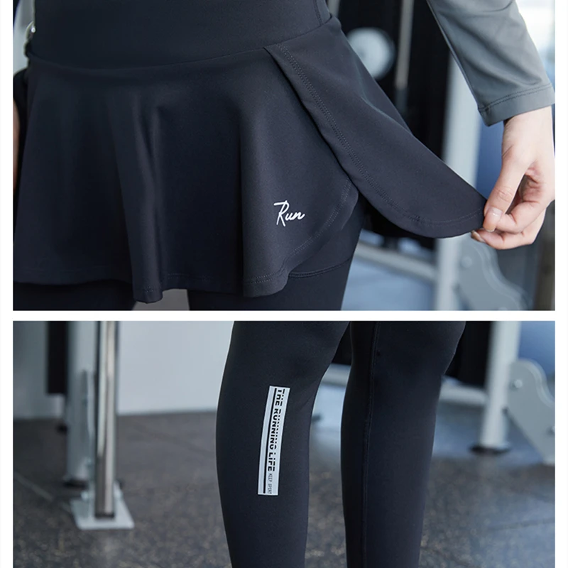 Winter Warm Leggings Women High Waist Legging Thick Velvet Pants Fashion Solid 2 In 1 Double Layer Autumn Leggings With Fleece